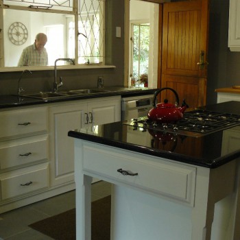 custom made kitchen in solid wood