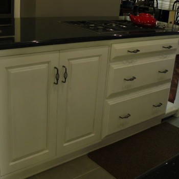 solid wood kitchen cupboards granite top